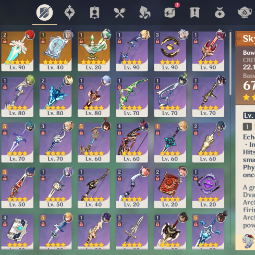 90LVL⭐Jean(C2)🔥Eula(C1)⭐Keqing(C1)🔥Diluc⭐Kamisato Ayato🔥Venti⭐Xiao🔥Ganyu⭐Qiqi🔥Mona⭐Dehya💜EU💜5 |5 stars*  Weapons💜38 CHARACTERS💜AR. 56💜 1
